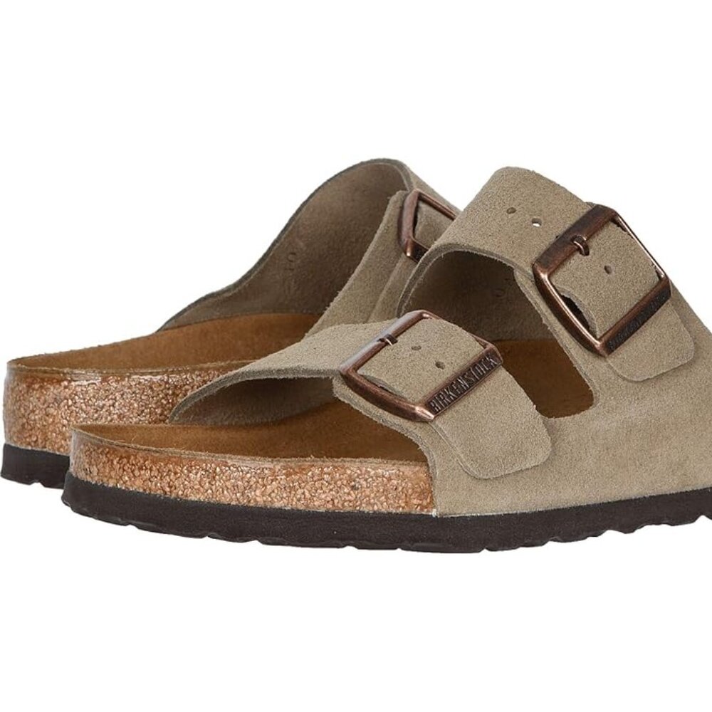 NEVER WORN Birkenstock Arizona - Suede sandal